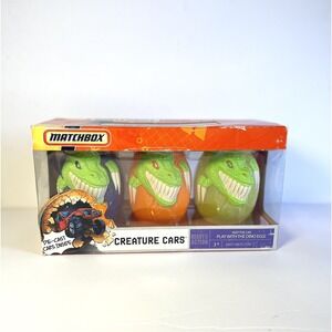 Vtg 2005 Matchbox Dino‎ Eggs 3 Pack Die Cast Cars Inside  NEW